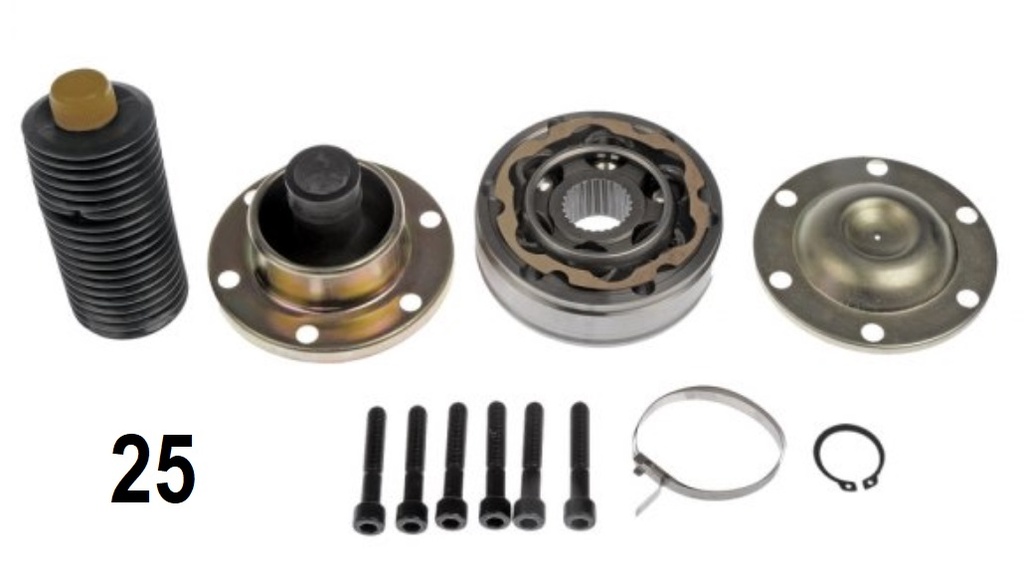 Junta Homocinética de Cardán / Delantero /  Delantero