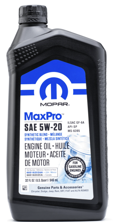 Aceite de Motor - Sintético - 5W-20 | 4G 11-22, WK 05-10, KK 08-13, PM 07-12